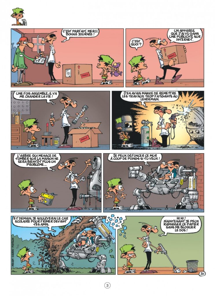 Kid Paddle tome 21 Dupuis planche 3