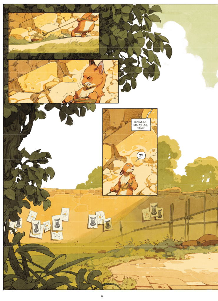 Le Château des Animaux tome 4 Casterman planche 6