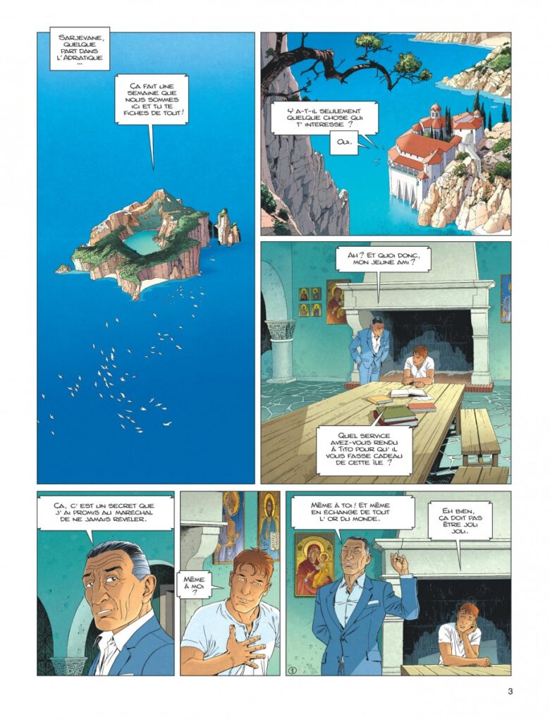 Largo Winch tome 25 Dupuis planche 3