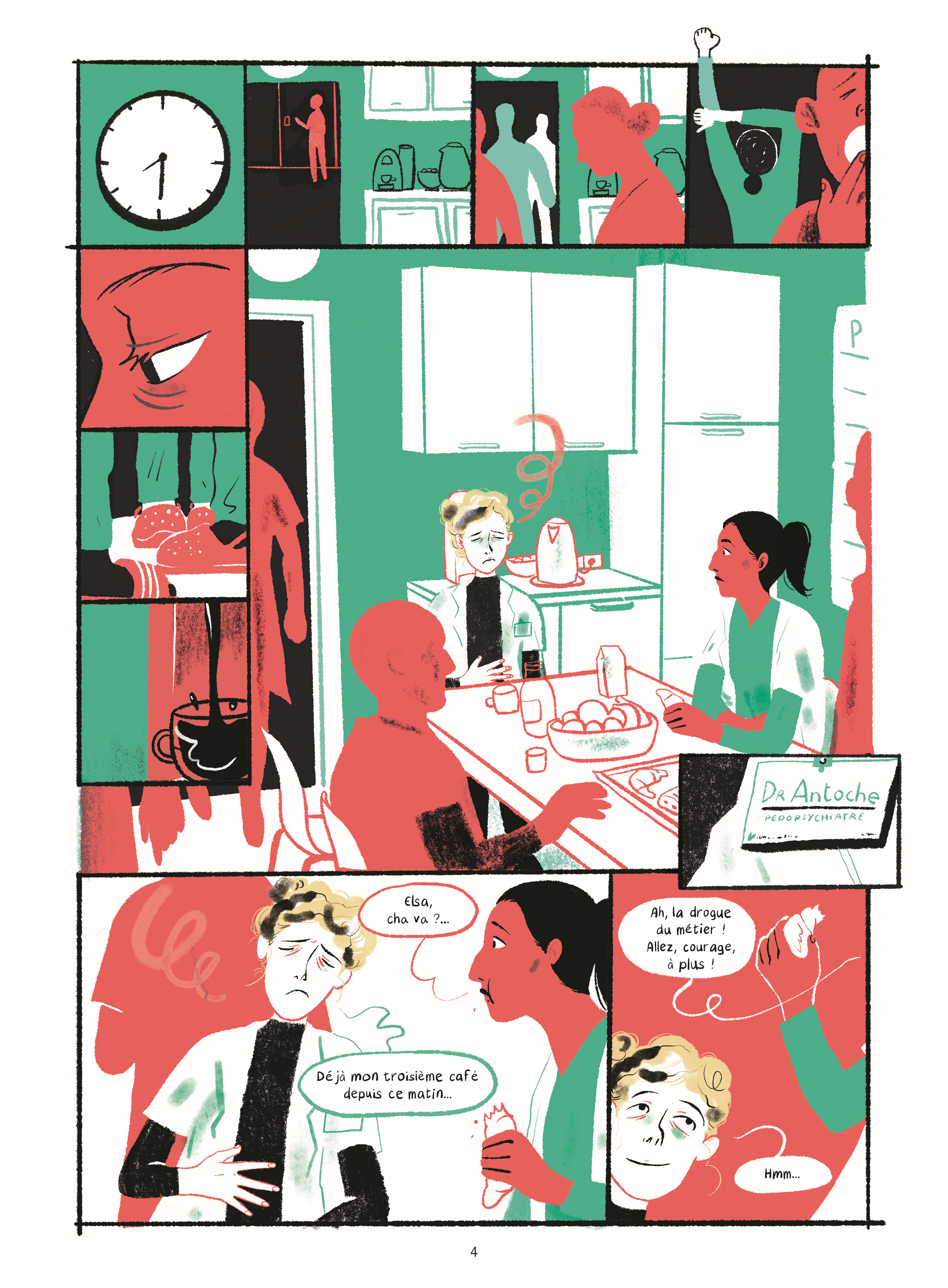 Madones & Médées Futuropolis planche 4