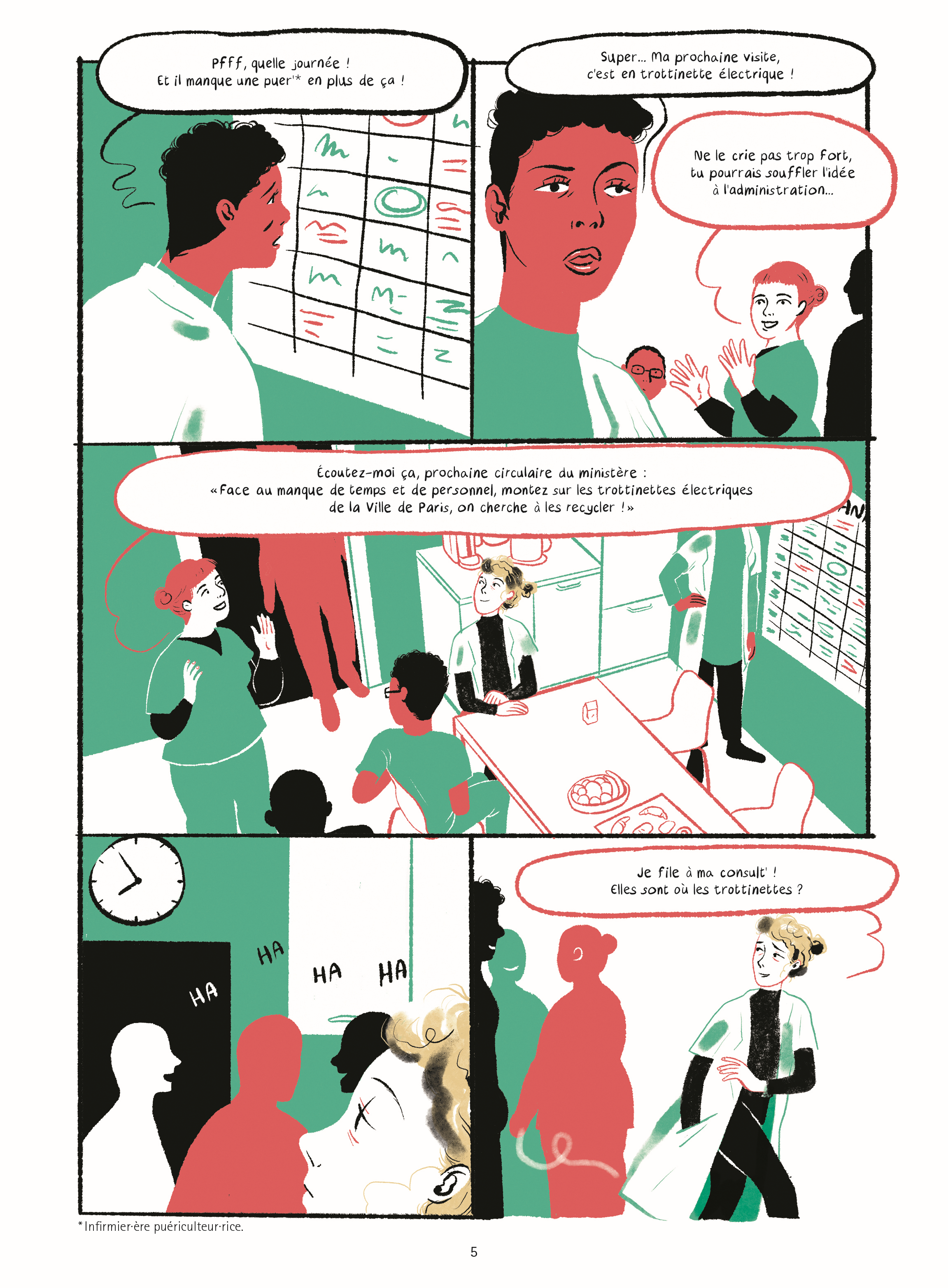 Madones & Médées Futuropolis planche 5