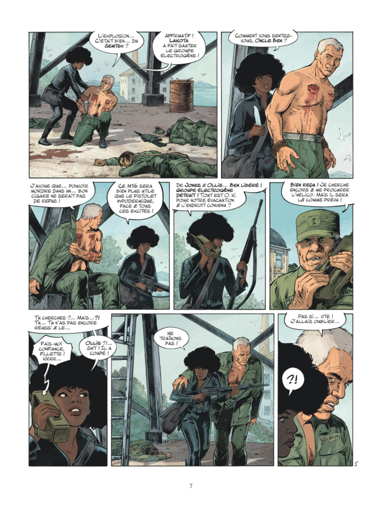 XIII Trilogy Jones tome 3 Dargaud planche 7