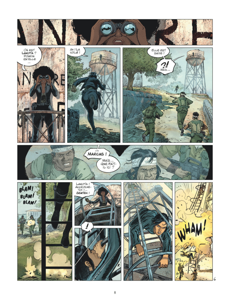XIII Trilogy Jones tome 3 Dargaud planche 8