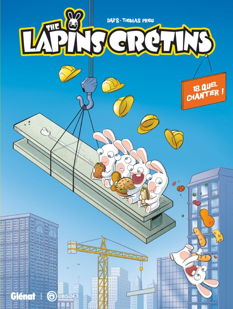 The lapins crétins tome 18 Glénat / Ubisoft couverture
