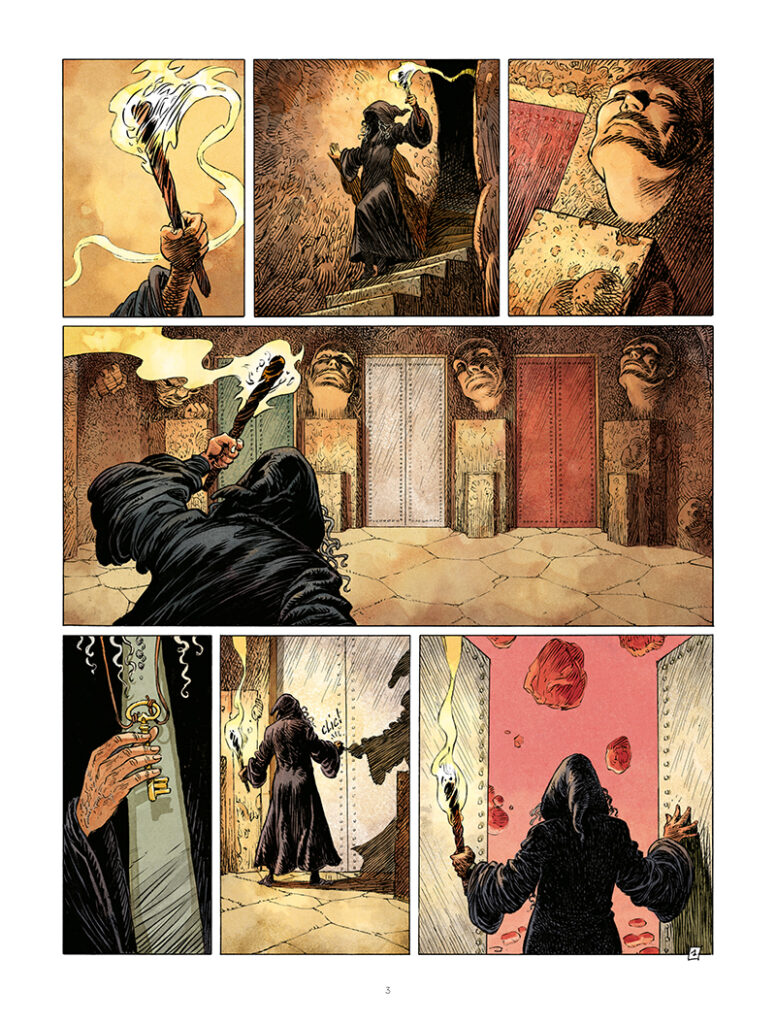 Thorgal Saga tome 5 Le Lombard planche 3
