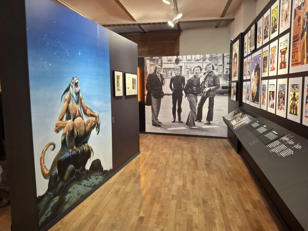 Le début de l'exposition consacrée aux fondateurs du magazine - Photo Stéphane Triquoit