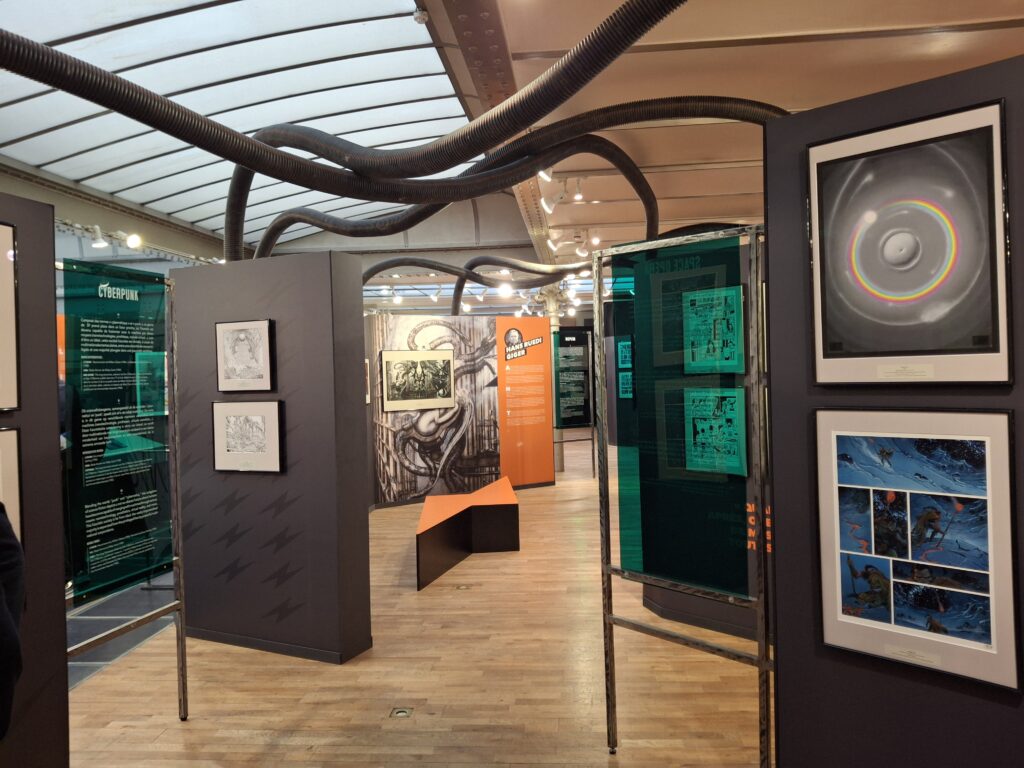 Au cœur de l'exposition un espace consacré à l'artiste H.R. Giger - Photo Stéphane Triquoit