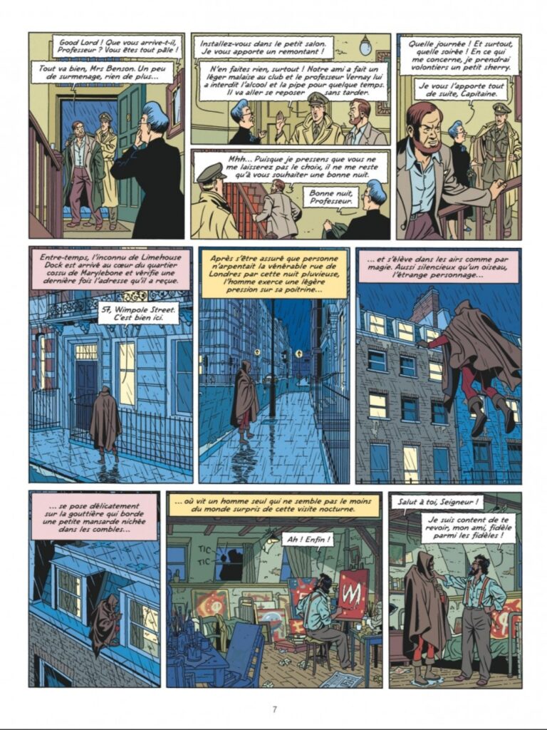 Les aventures de Blake et Mortimer tome 31 La Menace Atlante planche 7