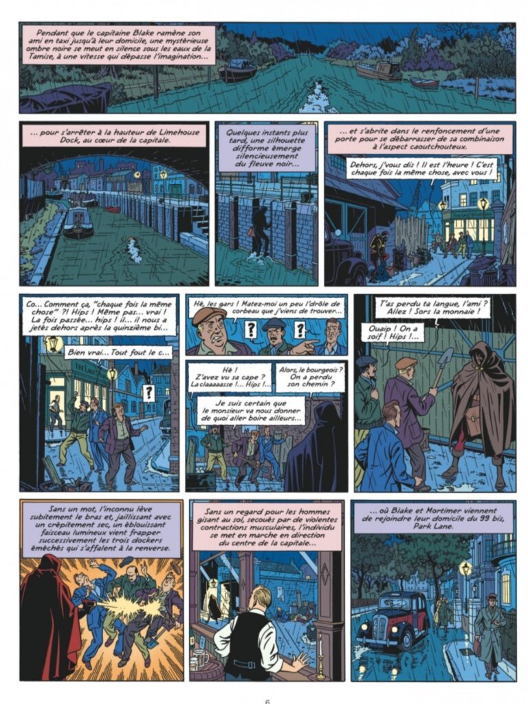 Les aventures de Blake et Mortimer tome 31 La Menace Atlante planche