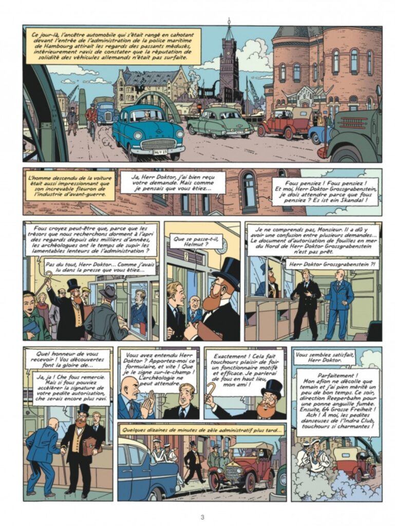 Les aventures de Blake et Mortimer tome 31 La Menace Atlante planche 3