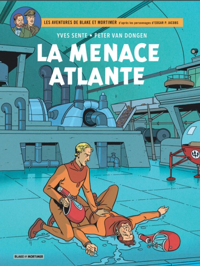 Les aventures de Blake et Mortimer tome 31 La Menace Atlante couverture