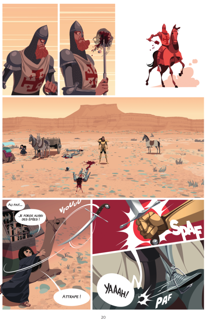 Knight Club tome 1 Dupuis planche 20