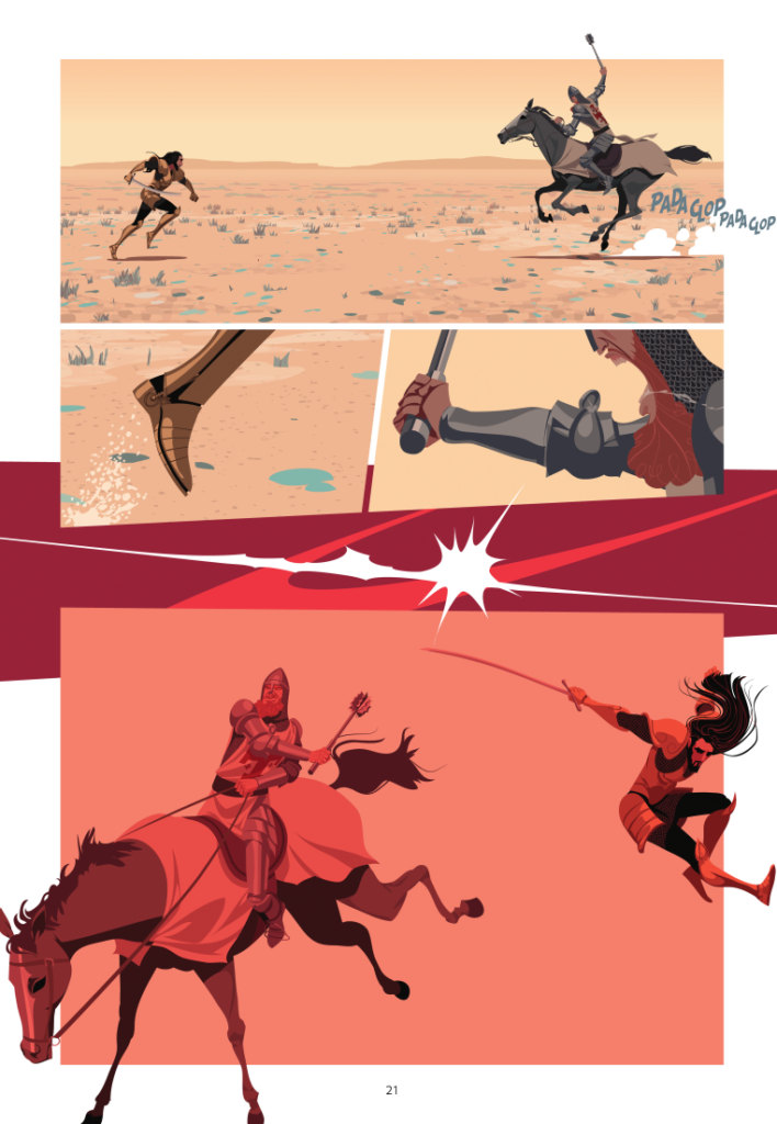 Knight Club tome 1 Dupuis planche 21
