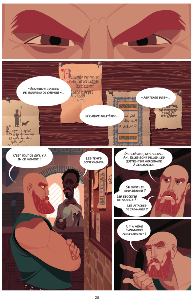 Knight Club tome 1 Dupuis planche 28
