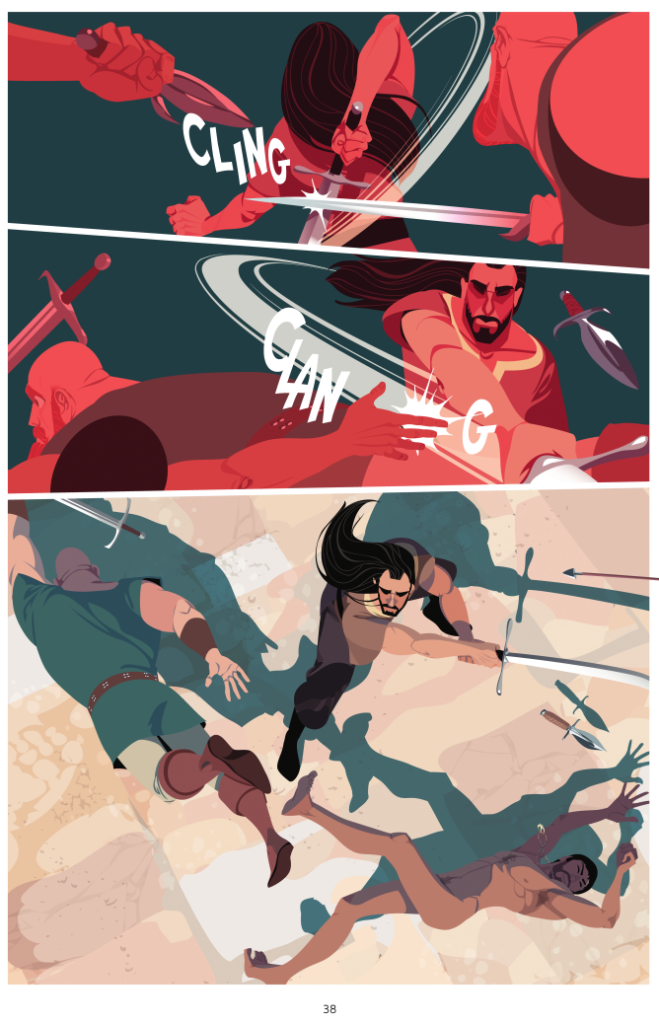 Knight Club tome 1 Dupuis planche 38