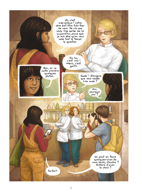 Arrière-cuisine Futuropolis planche 10