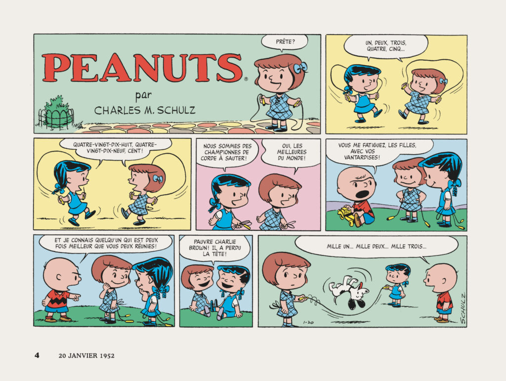 Peanuts Every Sunday tome 1 : 1952-1955 Schulz Dargaud page 4
