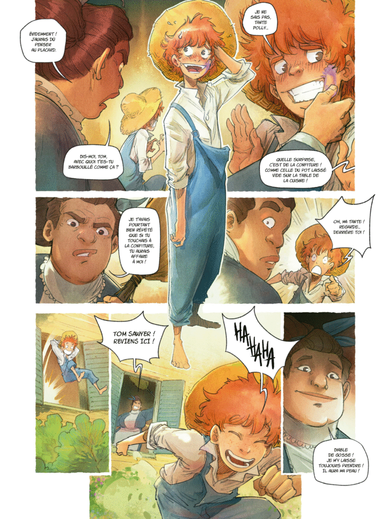Tom Sawyer tome 1 Jungle Pépites planche