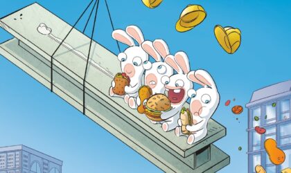 The lapins crétins tome 18 : Quel chantier !