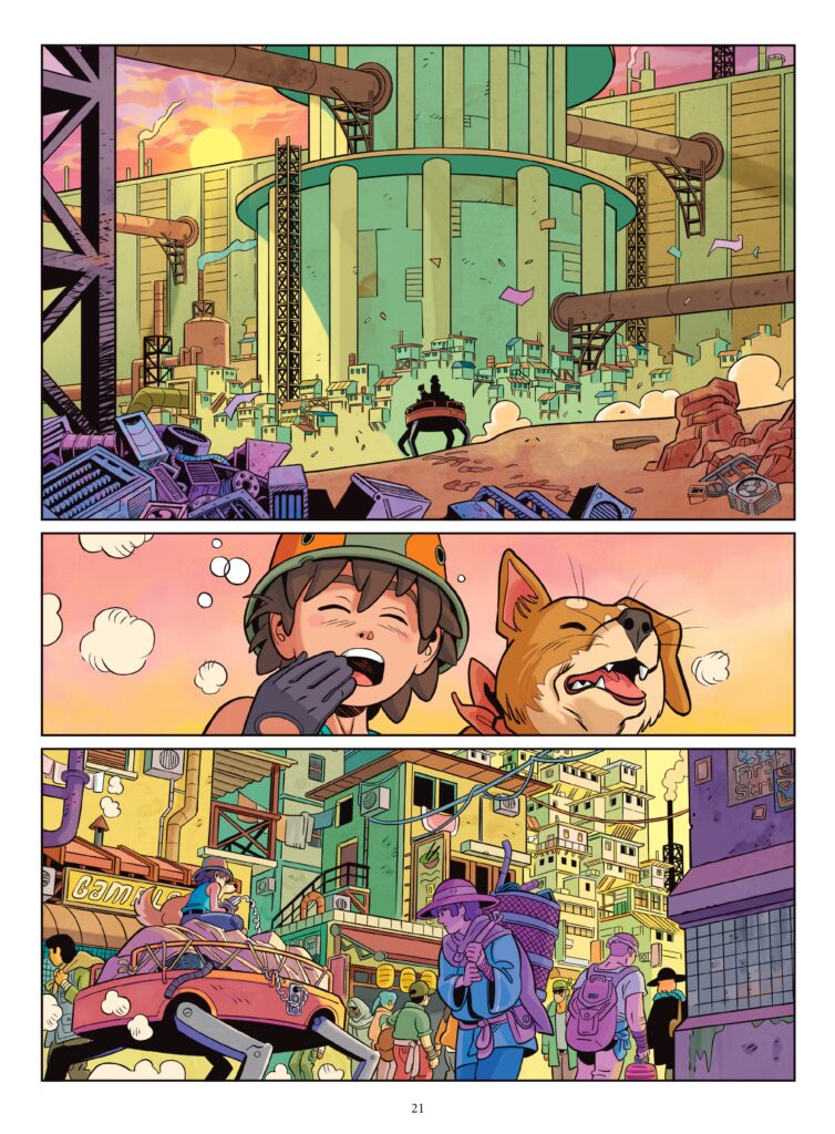 Gardiens de Fer tome 1 Glénat planche 21