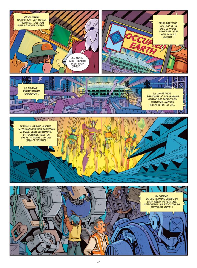 Gardiens de Fer tome 1 Glénat planche 26