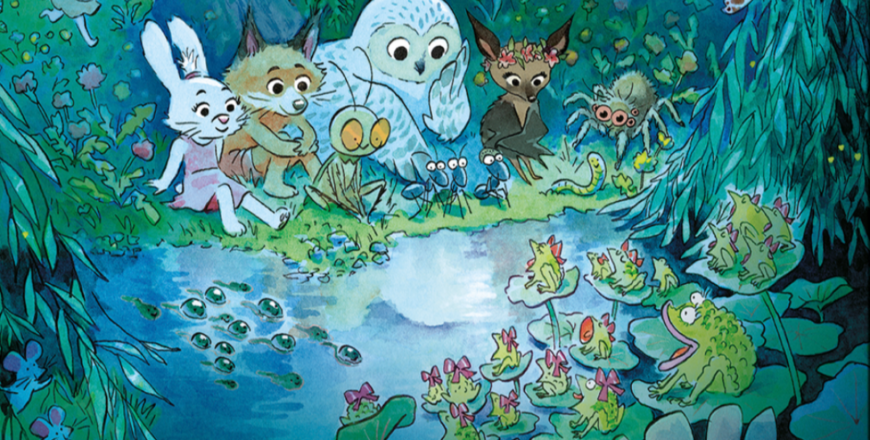 Au chant des grenouilles tome 4 : Le mystère de l&rsquo;étang