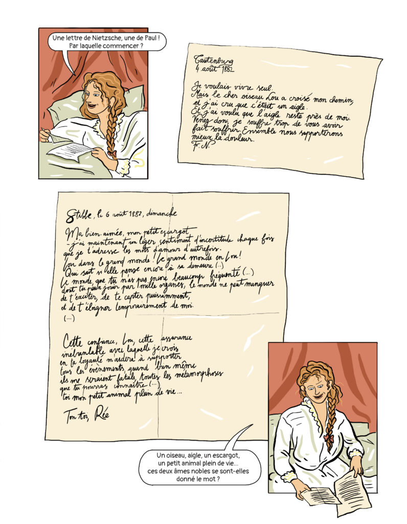 Lou Andreas-Salomé Bayard Graphic' planche