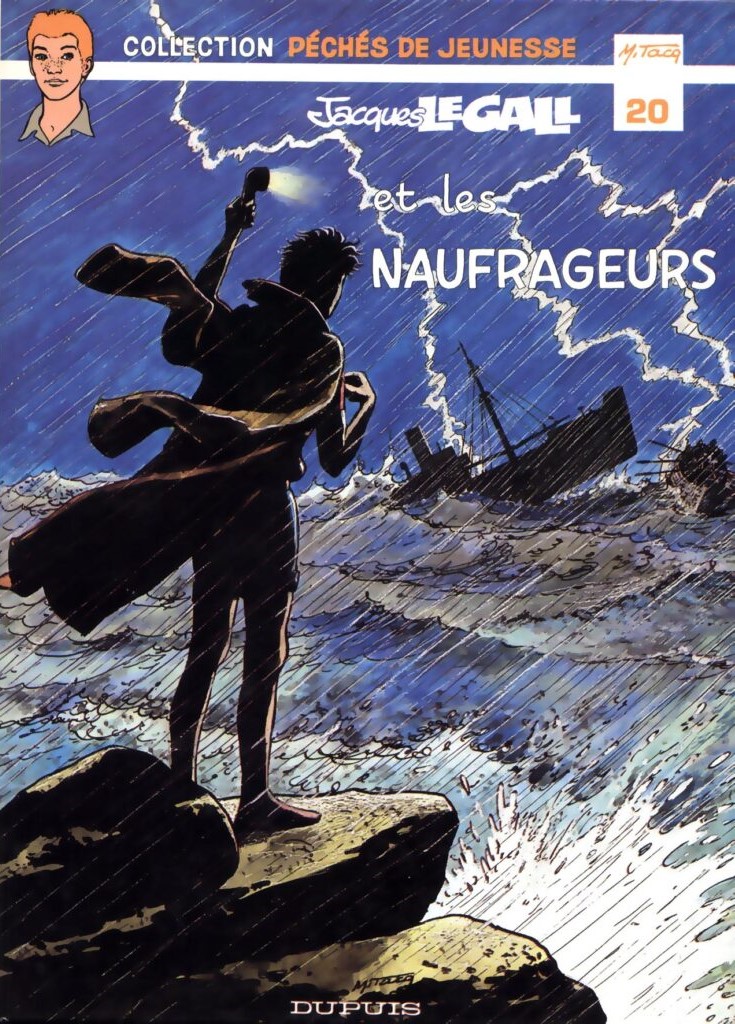 Jacques Le Gall et les naufrageurs Dupuis couverture