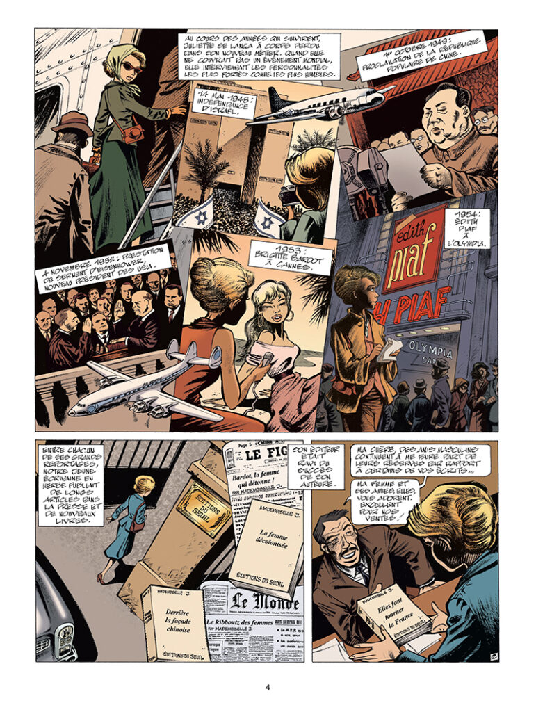 Mlle J. tome 4 Dupuis planche 4