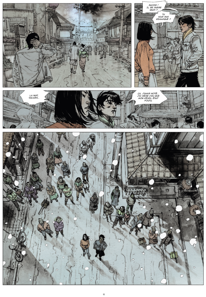 Neige de sang Ankama planche