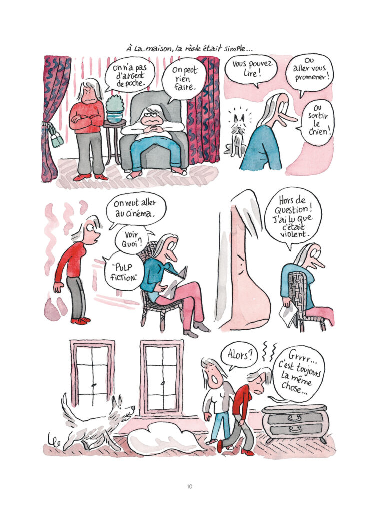 Dargaud, Jeune et fauchée, planche 10