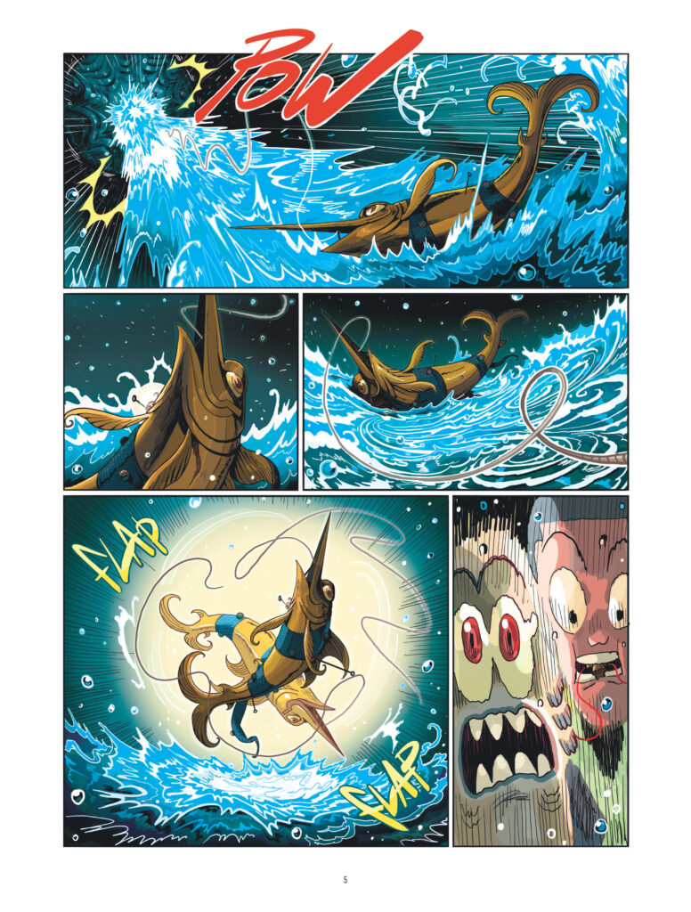 Le pêcheur et la salamandre tome 2 Dargaud planche 5