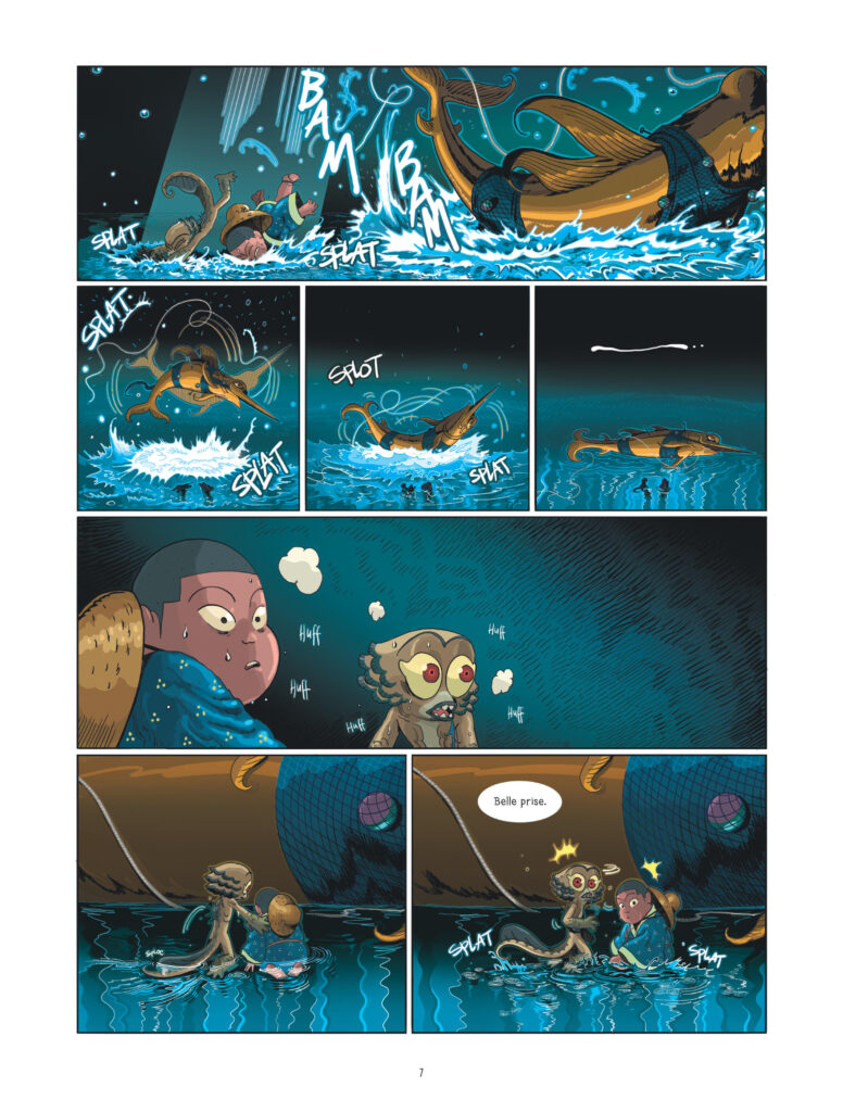 Le pêcheur et la salamandre tome 2 Dargaud planche 7
