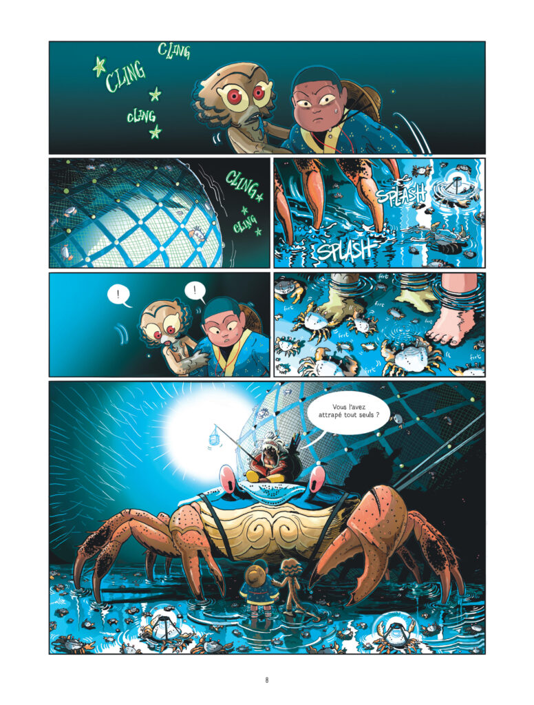 Le pêcheur et la salamandre tome 2 Dargaud planche 8