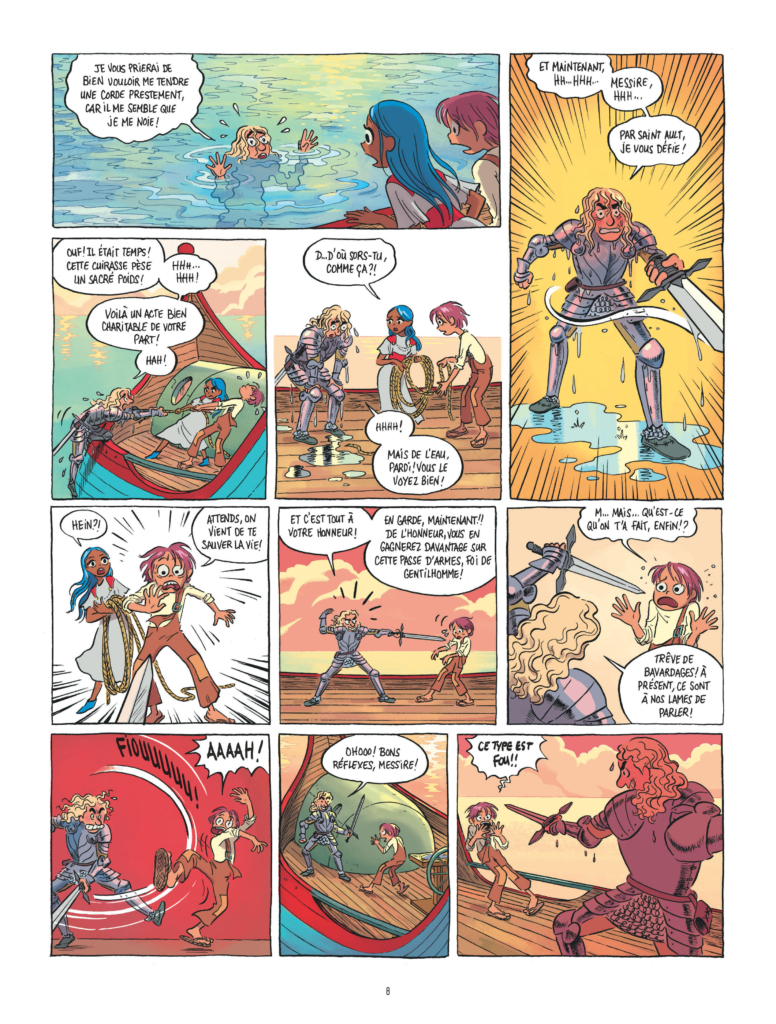 Foudroyants tome 2 Dargaud planche 8