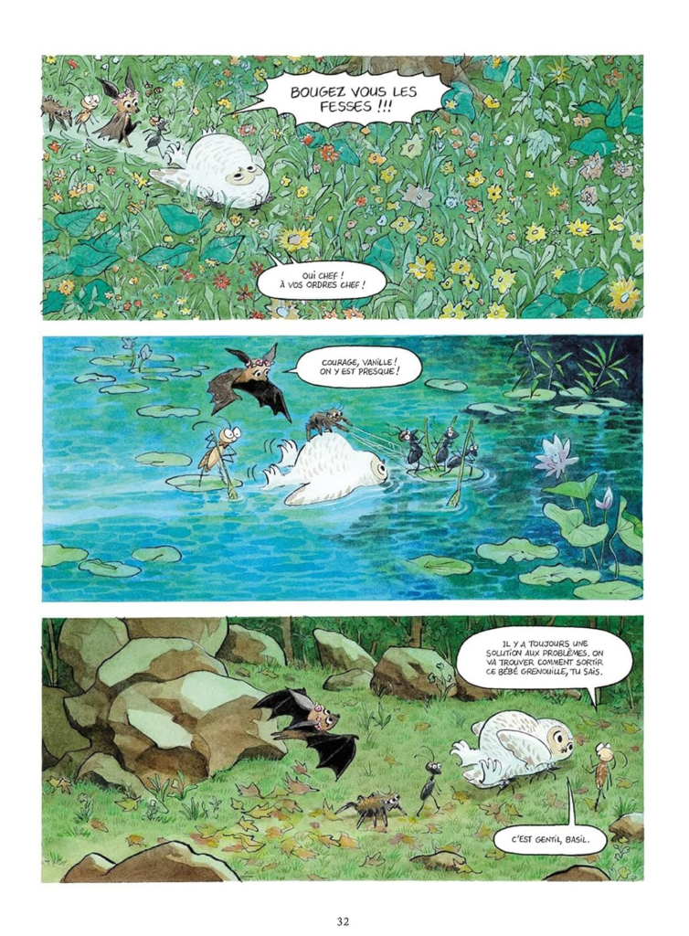 Au chant des grenouilles tome 4 Oxymore planche 32
