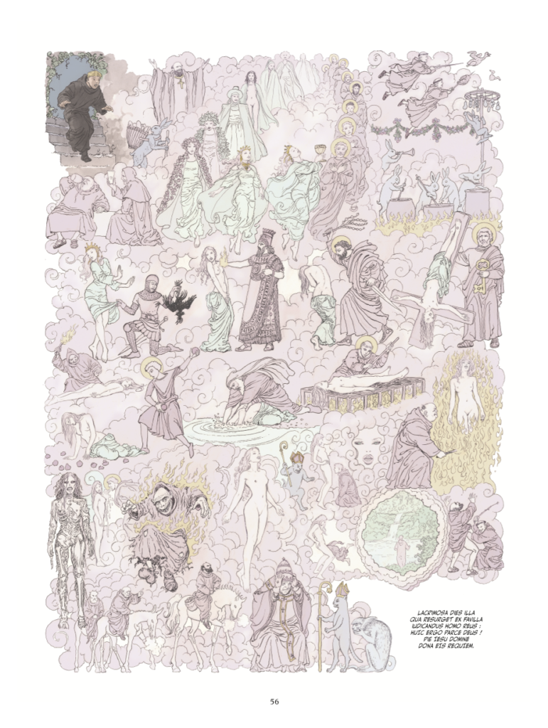 Le nom de la rose Livre second Glénat planche 56