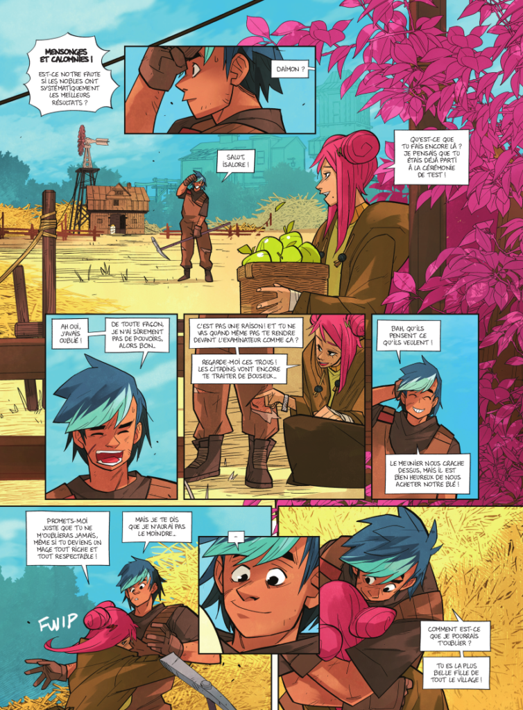 L'Académie Clair-Obscur tome 1 Drakoo planche