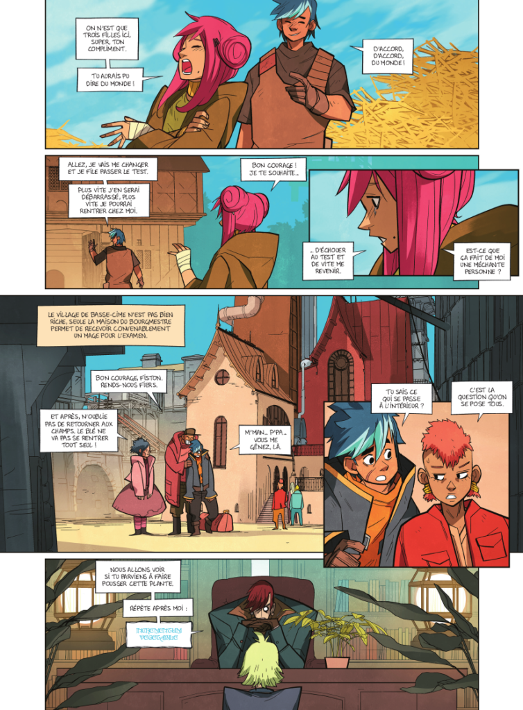 L'Académie Clair-Obscur tome 1 Drakoo planche