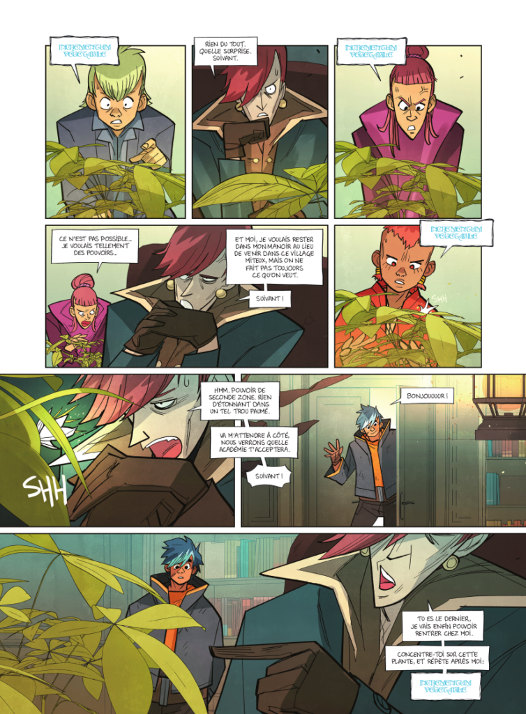 L'Académie Clair-Obscur tome 1 Drakoo planche