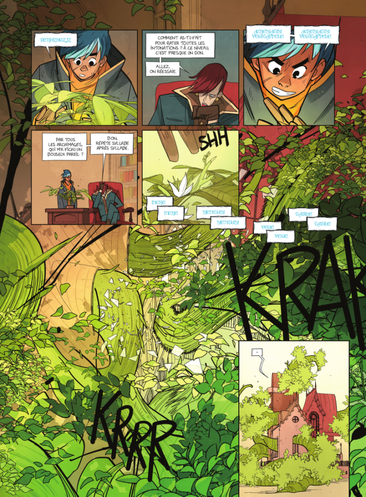 L'Académie Clair-Obscur tome 1 Drakoo planche