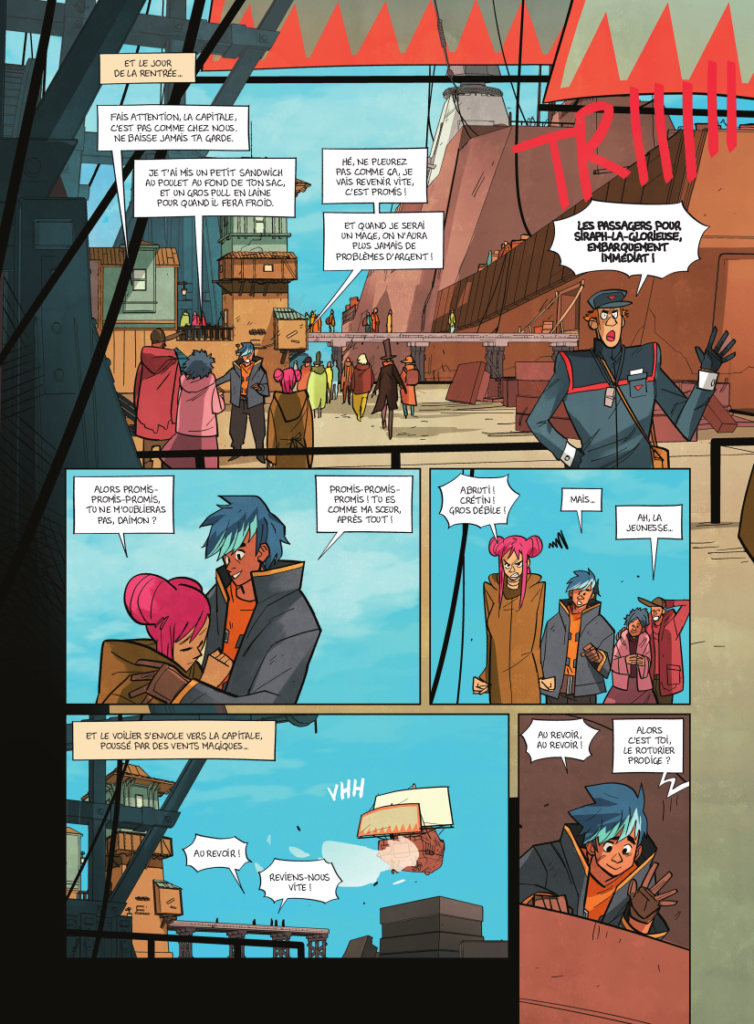 L'Académie Clair-Obscur tome 1 Drakoo planche