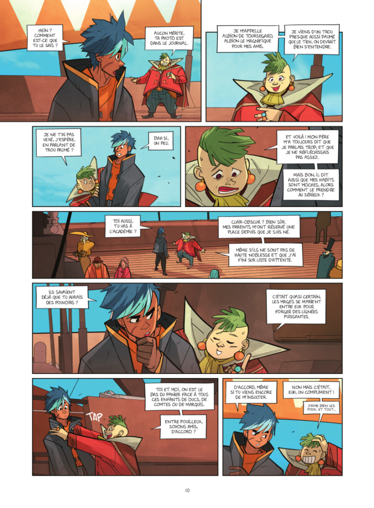 L'Académie Clair-Obscur tome 1 Drakoo planche 10