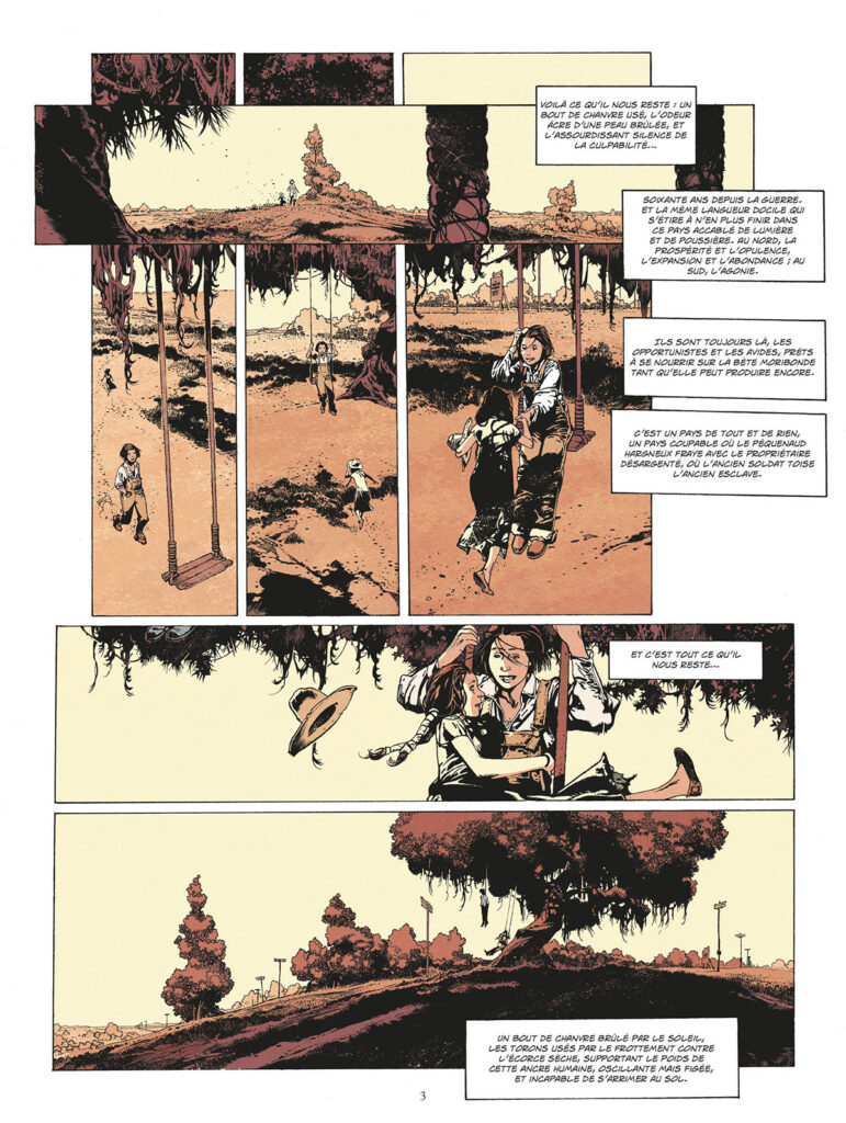 Au sud, l'agonie Glénat planche 3