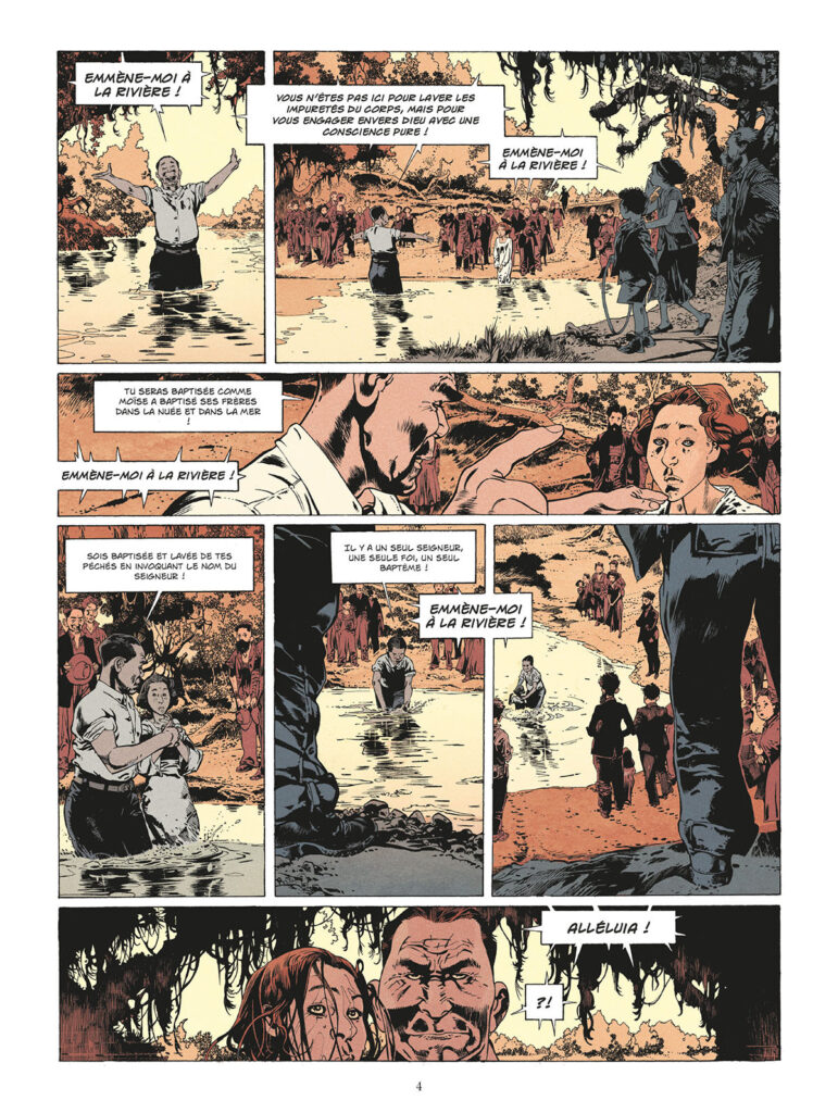 Au sud, l'agonie Glénat planche 4