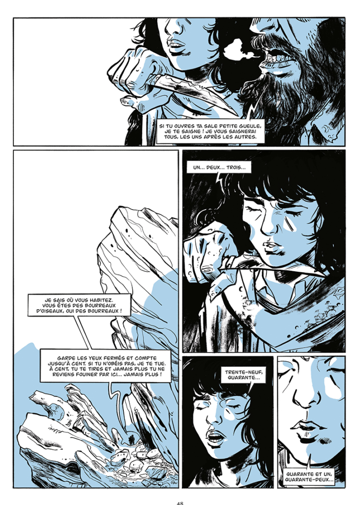 Le Sanctuaire, Sarbacane planche 48