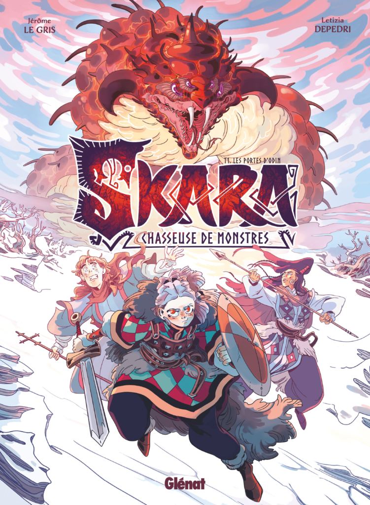 Skara chasseuse de monstres Glénat 2026 couverture