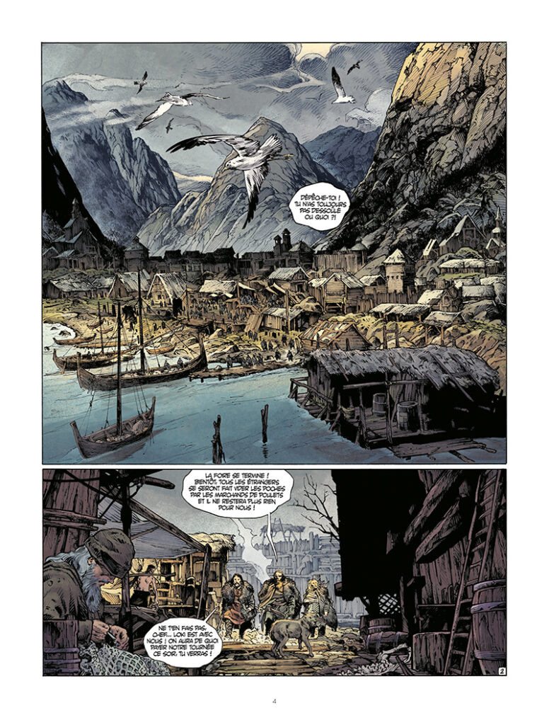 Thorgal Saga La déesse d'ambre Le Lombard 2026 planche 4