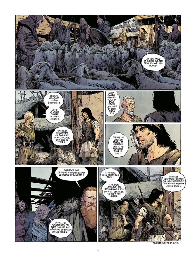 Thorgal Saga La déesse d'ambre Le Lombard 2026 planche 5
