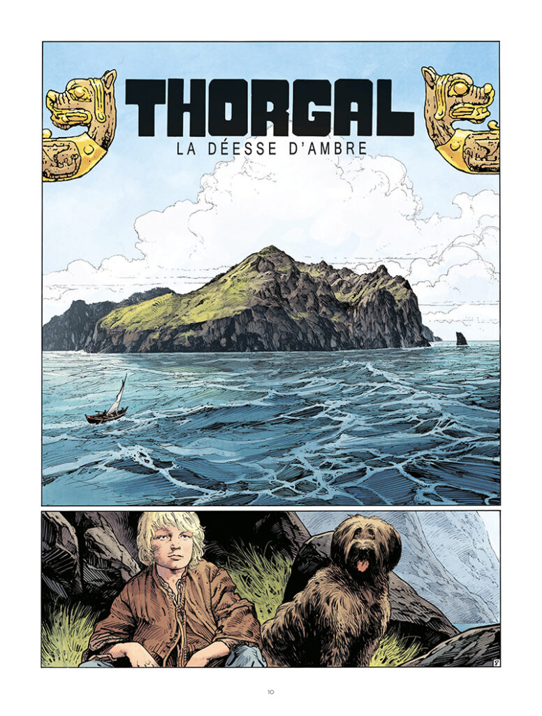 Thorgal Saga La déesse d'ambre Le Lombard 2026 planche 10